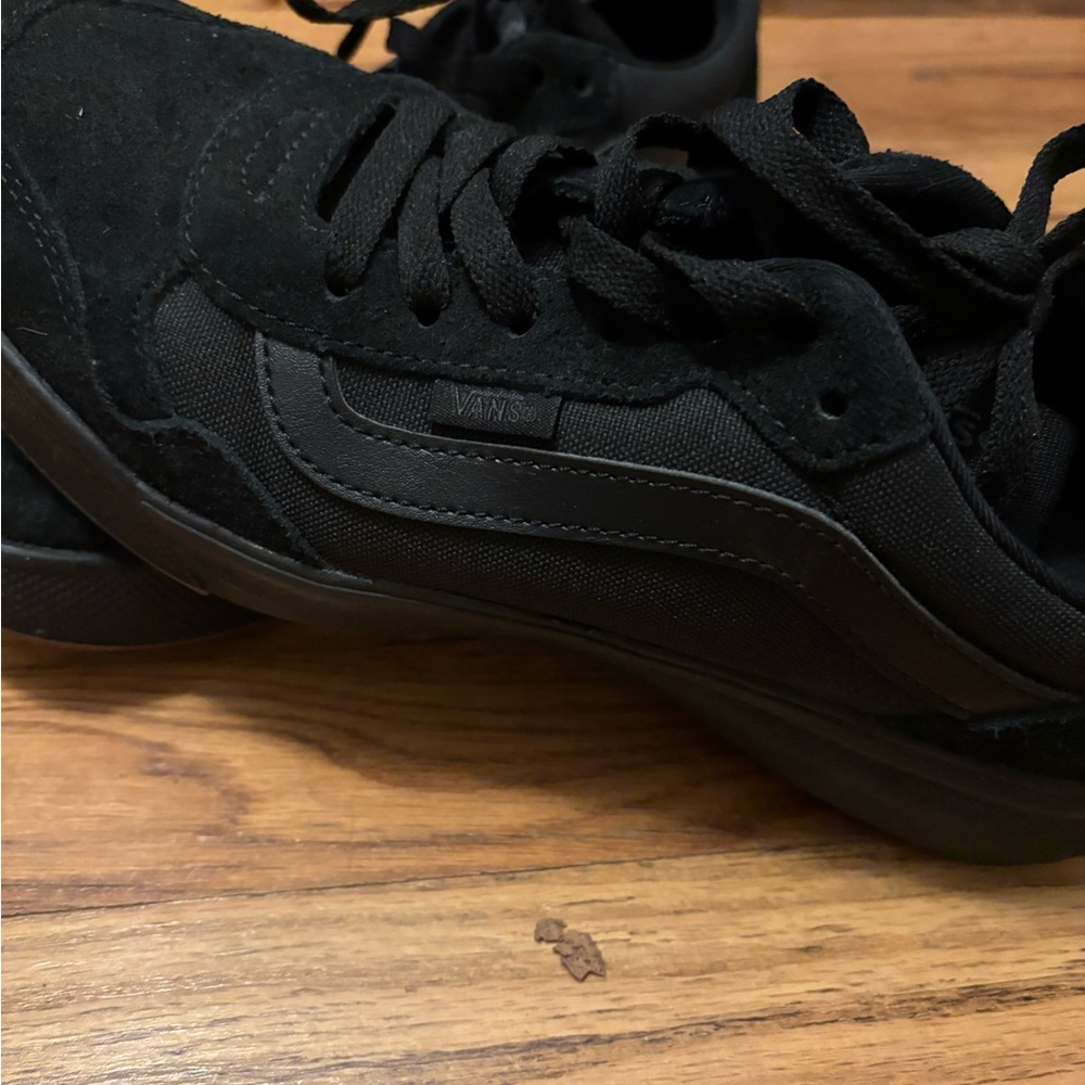 Vans Men's All-Black Suede Sneakers